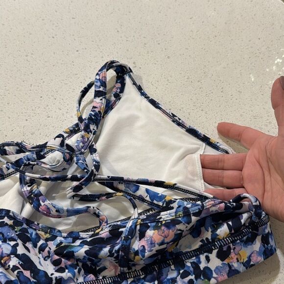 Gaiam Shiva Elsie Print Medium-Impact Sports Bra Size Small - Picture 6 of 8